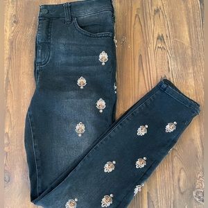 Anthropologie Pilcro Jeans Embellished